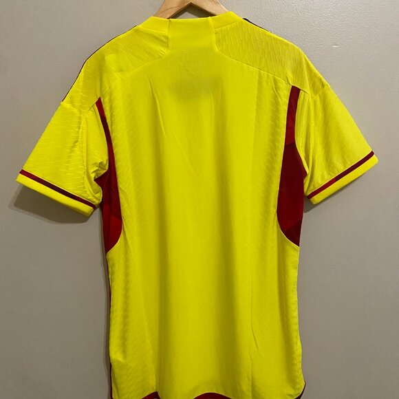 Adidas Colombia 22 Authentic Match Home Soccer Jersey HB9172 Mens $150 NEW - Picture 6 of 10